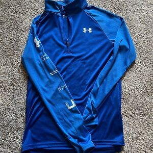 Boys Large Under Armour 1/4 zip, never worn